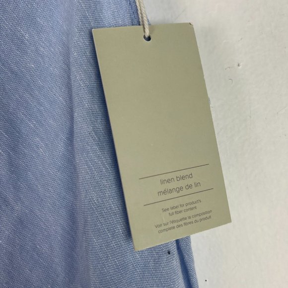 Joie Linen Blend Sleeveless Swim Cover.Blue Size M- worn once-a little big on me - Picture 6 of 14